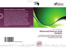 Portada del libro de Mohamed Khouna Ould Haidalla