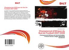 Capa do livro de Championnat d'Afrique du Sud de Football 2007-2008 