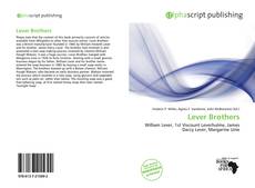 Borítókép a  Lever Brothers - hoz