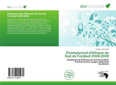 Copertina di Championnat d'Afrique du Sud de Football 2008-2009