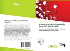 Couverture de Championnat d'Algérie de Football 1965-1966