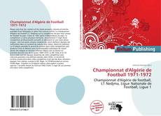 Championnat d'Algérie de Football 1971-1972的封面