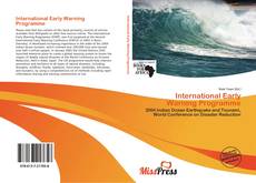 Bookcover of International Early Warning Programme