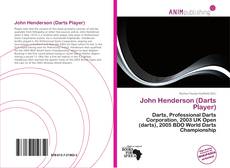 Capa do livro de John Henderson (Darts Player) 