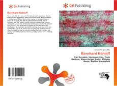 Couverture de Bernhard Rohloff