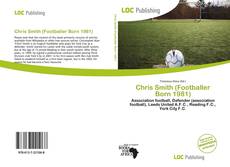 Capa do livro de Chris Smith (Footballer Born 1981) 