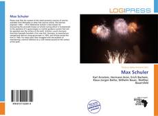 Bookcover of Max Schuler