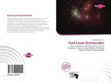 Bookcover of Carl Louis Schwendler