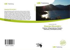 Capa do livro de Haanja Kõverjärv 