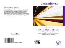 Capa do livro de Mikuni Station (Fukui) 