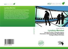 Lyndsey Marshal的封面