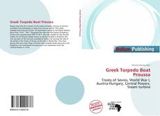Buchcover von Greek Torpedo Boat Proussa