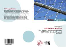 Portada del libro de 1989 Copa América