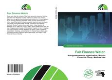 Portada del libro de Fair Finance Watch