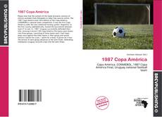 Buchcover von 1987 Copa América