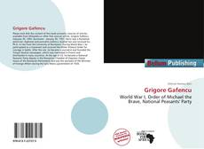Grigore Gafencu的封面