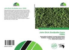 Portada del libro de John Dick (footballer born 1930)