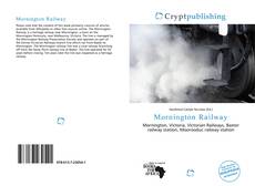 Mornington Railway kitap kapağı