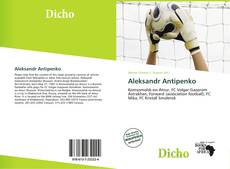 Aleksandr Antipenko kitap kapağı