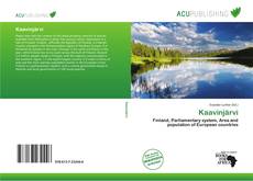 Bookcover of Kaavinjärvi