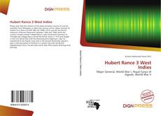 Couverture de Hubert Rance 3 West Indies