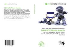 2003 MTV Movie Awards的封面