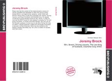 Copertina di Jeremy Brock