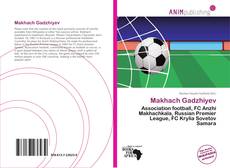 Capa do livro de Makhach Gadzhiyev 