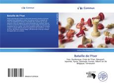 Capa do livro de Bataille de l'Yser 