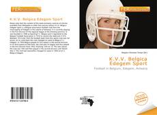 K.V.V. Belgica Edegem Sport的封面