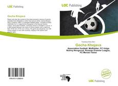 Capa do livro de Gocha Khojava 