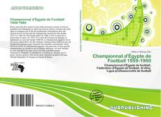 Buchcover von Championnat d'Égypte de Football 1959-1960