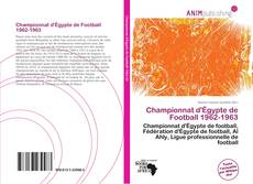 Portada del libro de Championnat d'Égypte de Football 1962-1963