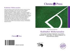 Bookcover of Kakhaber Mzhavanadze