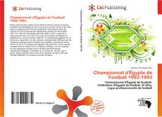 Buchcover von Championnat d'Égypte de Football 1992-1993