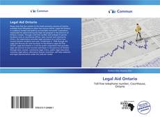 Legal Aid Ontario kitap kapağı