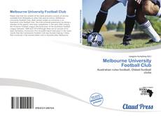 Bookcover of Melbourne University Football Club