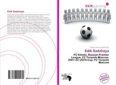 Portada del libro de Edik Sadzhaya