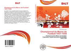 Capa do livro de Championnat du Maroc de Football 1957-1958 