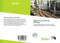 Borítókép a  Bellarine Peninsula Railway - hoz