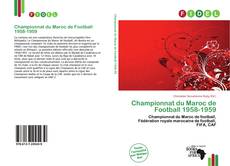 Capa do livro de Championnat du Maroc de Football 1958-1959 