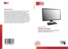 Обложка Henry Farren