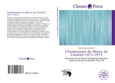 Capa do livro de Championnat du Maroc de Football 1971-1972 