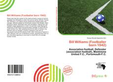 Portada del libro de Bill Williams (Footballer born 1942)