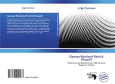 Capa do livro de George Rowland Patrick Roupell 