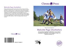 Portada del libro de Malcolm Page (footballer)