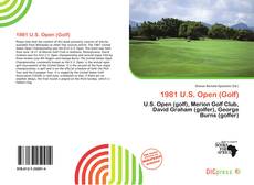 1981 U.S. Open (Golf)的封面