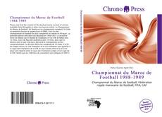 Capa do livro de Championnat du Maroc de Football 1988-1989 