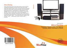 Portada del libro de Alice Henley