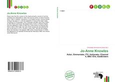 Capa do livro de Jo-Anne Knowles 